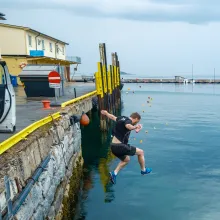 Frivillig hopp i havet 2024