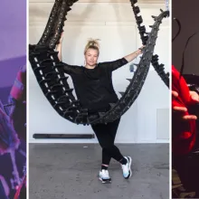 Jakop Janssønn, Máret Ánne Sara og Ella Marie (collage)